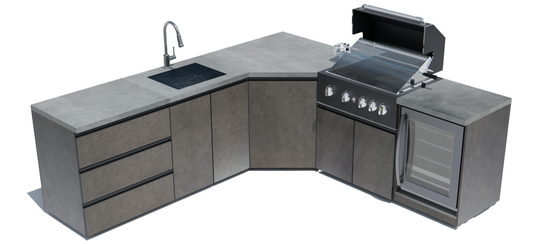 Outdoor Modular Kitchen